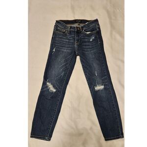 Judy Blue Relaxed Fit 5/27 distress womens jeans